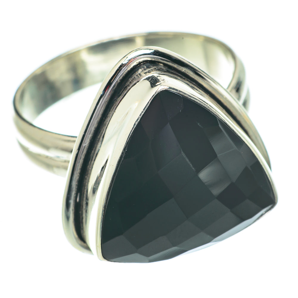 Black Onyx Rings handcrafted by Anasilvercos - RING64449