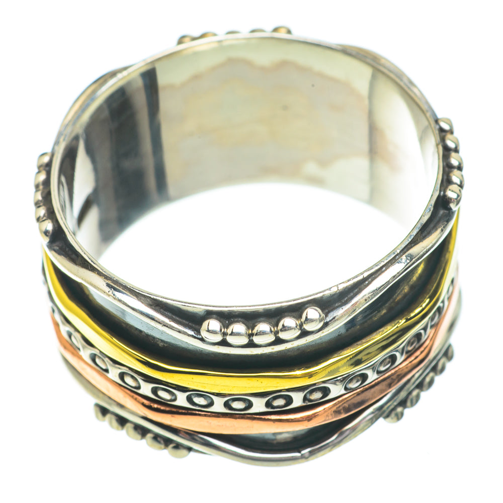 Meditation Spinner Rings handcrafted by Anasilvercos - RING64453