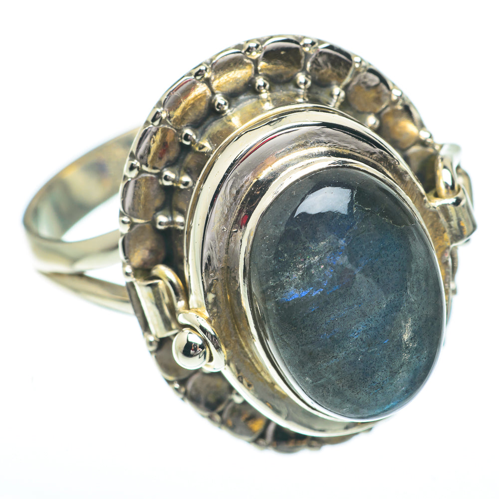 Labradorite Rings handcrafted by Anasilvercos - RING64457