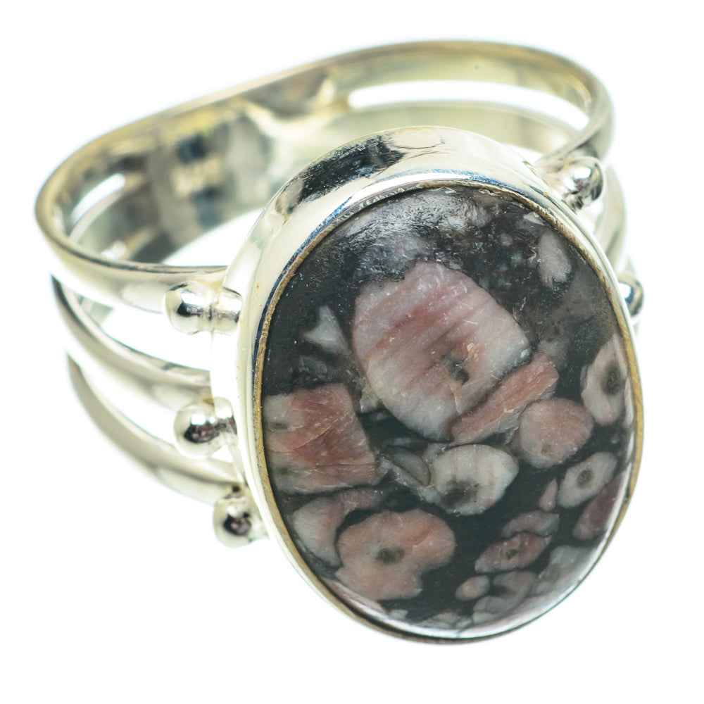 Crinoid Fossil Rings handcrafted by Anasilvercos - RING64463