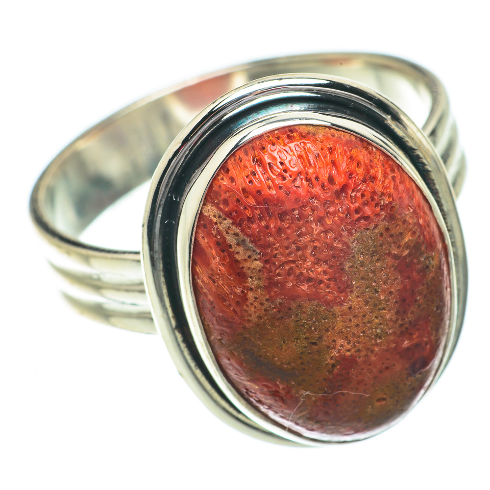 Sponge Coral Rings handcrafted by Anasilvercos - RING64465 - Photo 2