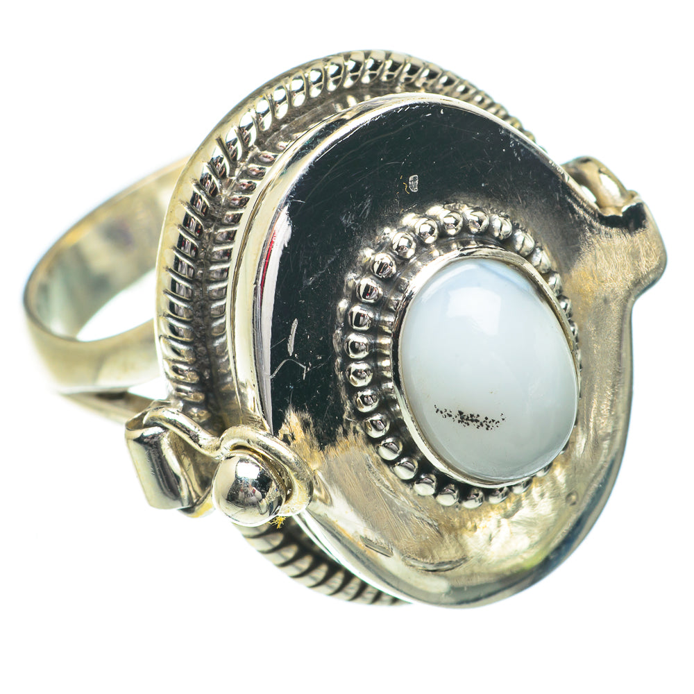 Dendritic Opal Rings handcrafted by Anasilvercos - RING64471