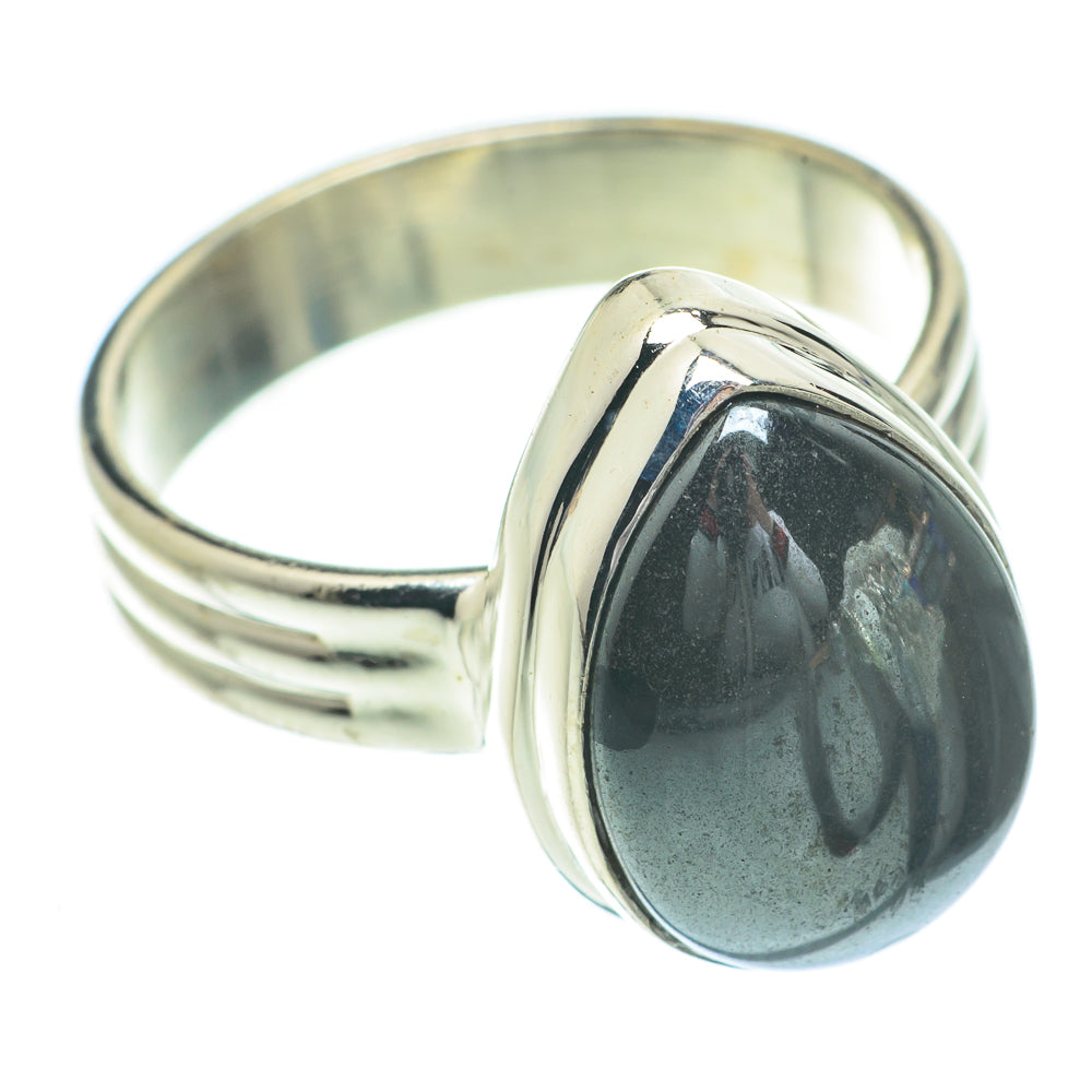 Hematite Rings handcrafted by Anasilvercos - RING64478