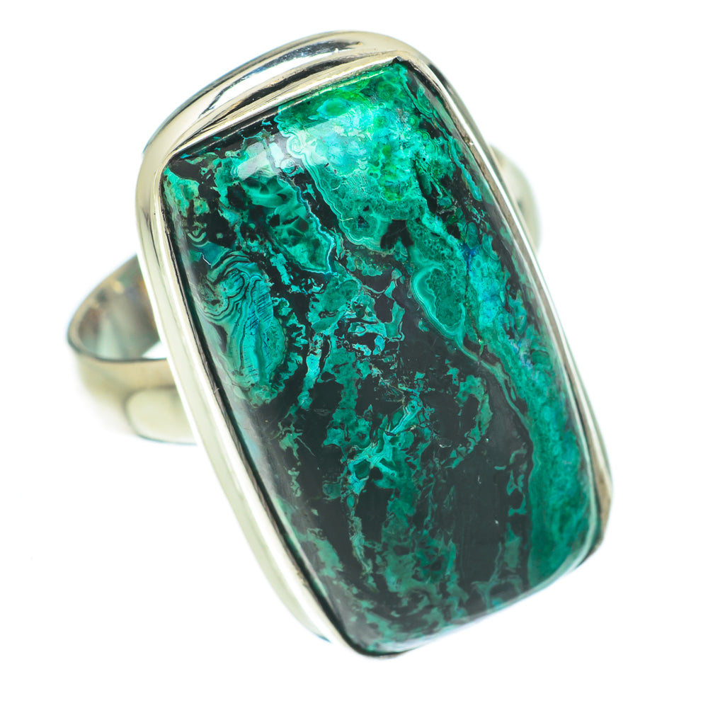 Chrysocolla Rings handcrafted by Anasilvercos - RING64484