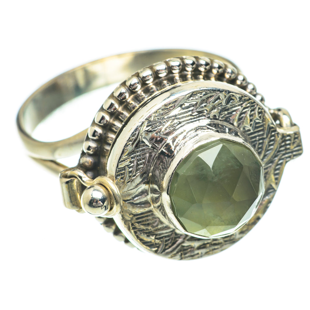Prehnite Rings handcrafted by Anasilvercos - RING64485