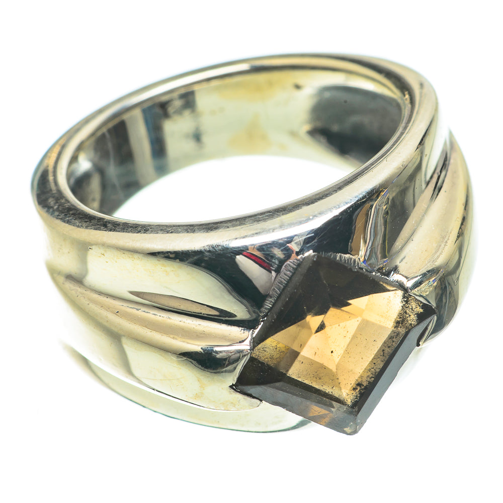 Smoky Quartz Rings handcrafted by Anasilvercos - RING64487