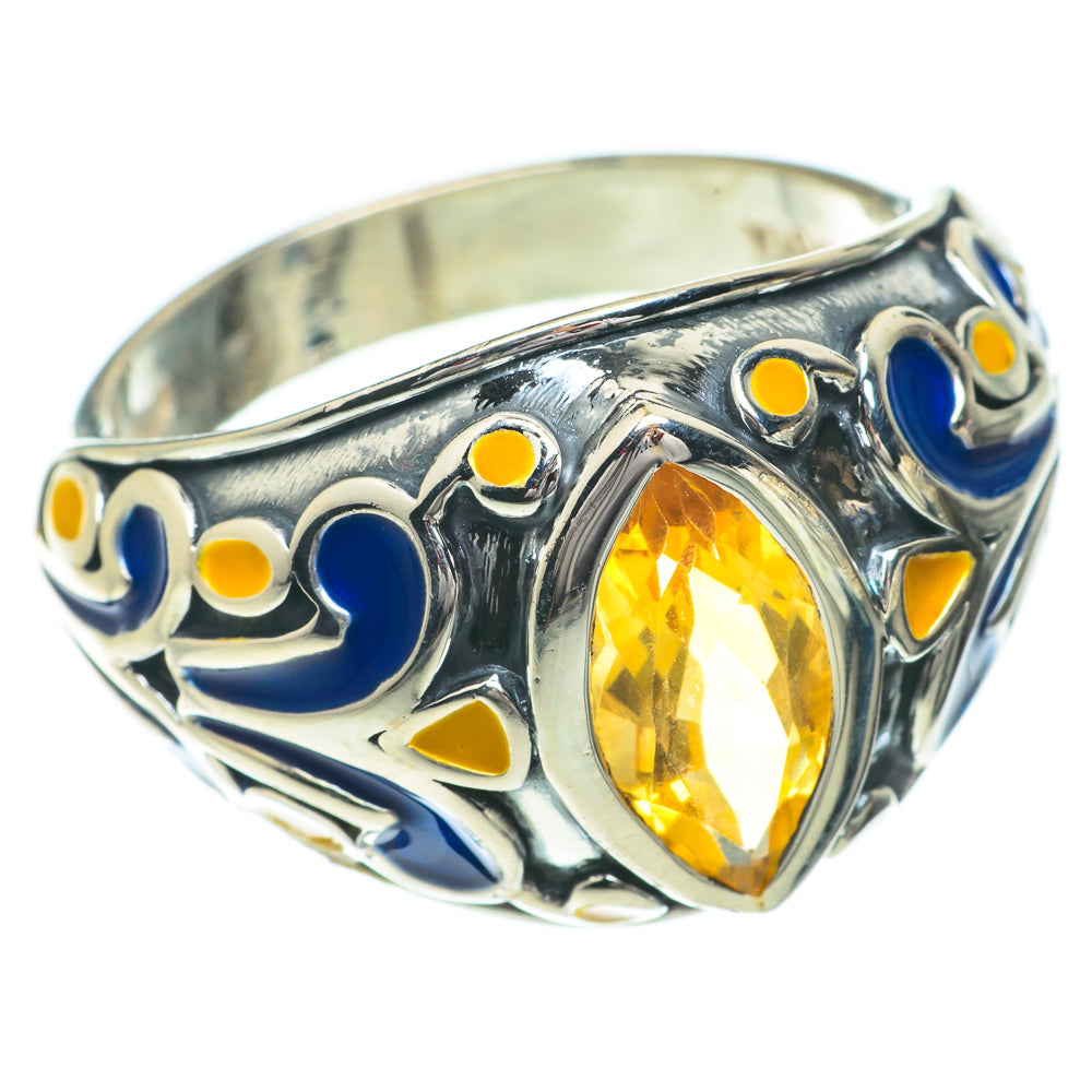 Citrine Rings handcrafted by Anasilvercos - RING64493