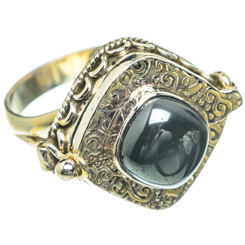Hematite Rings handcrafted by Anasilvercos - RING64497