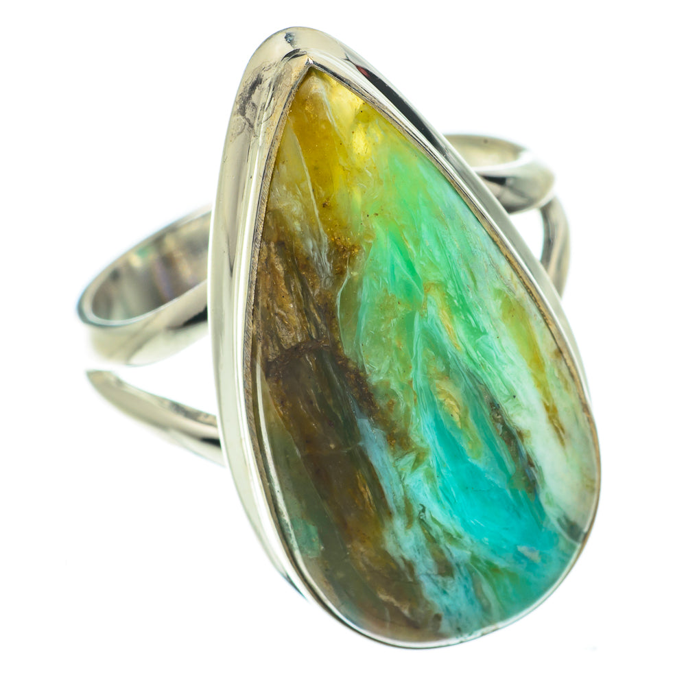 Peruvian Opal Rings handcrafted by Anasilvercos - RING64499