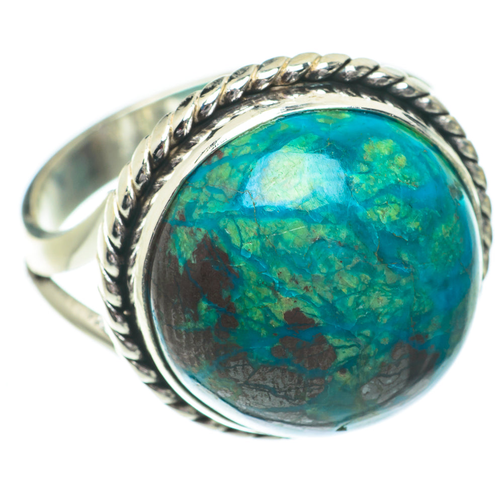 Shattuckite Rings handcrafted by Anasilvercos - RING64536