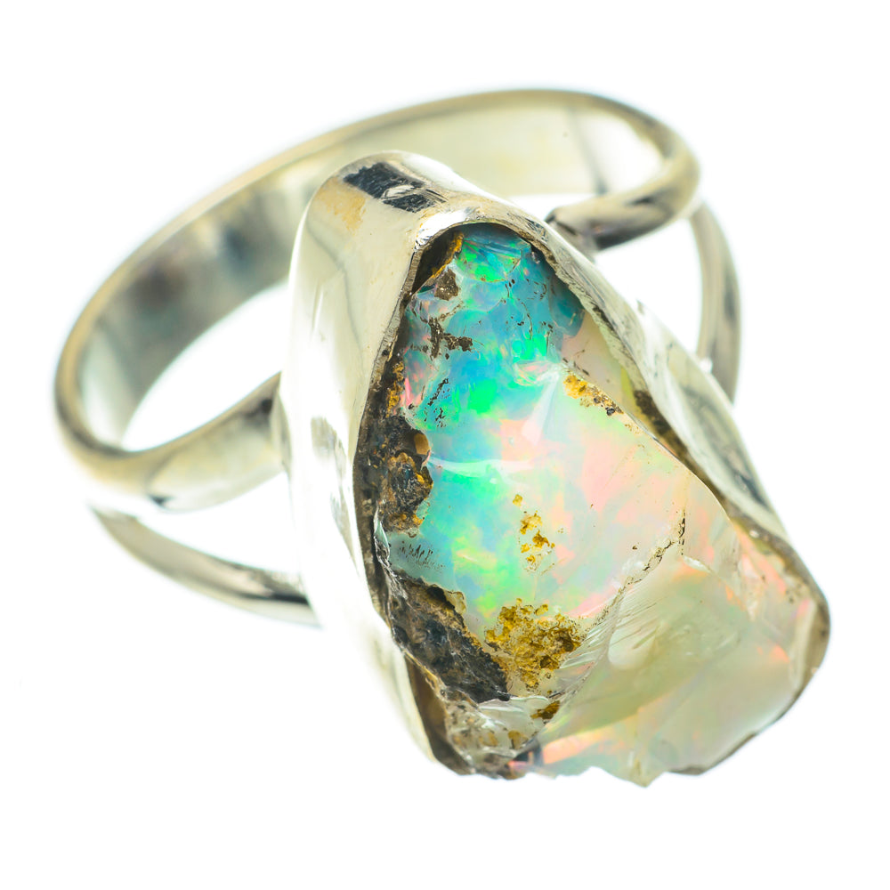 Ethiopian Opal Rings handcrafted by Anasilvercos - RING64549