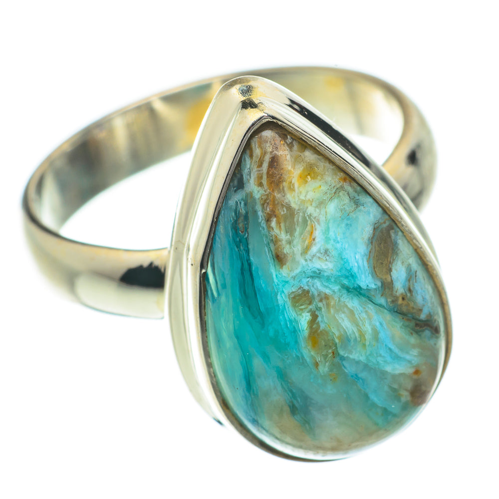 Peruvian Opal Rings handcrafted by Anasilvercos - RING64552