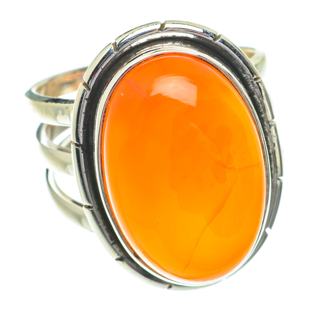 Carnelian Rings handcrafted by Anasilvercos - RING64562