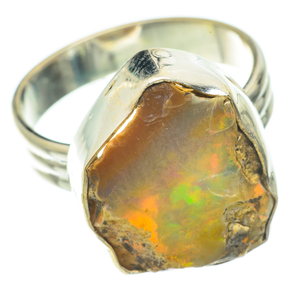 Ethiopian Opal Rings handcrafted by Anasilvercos - RING64563