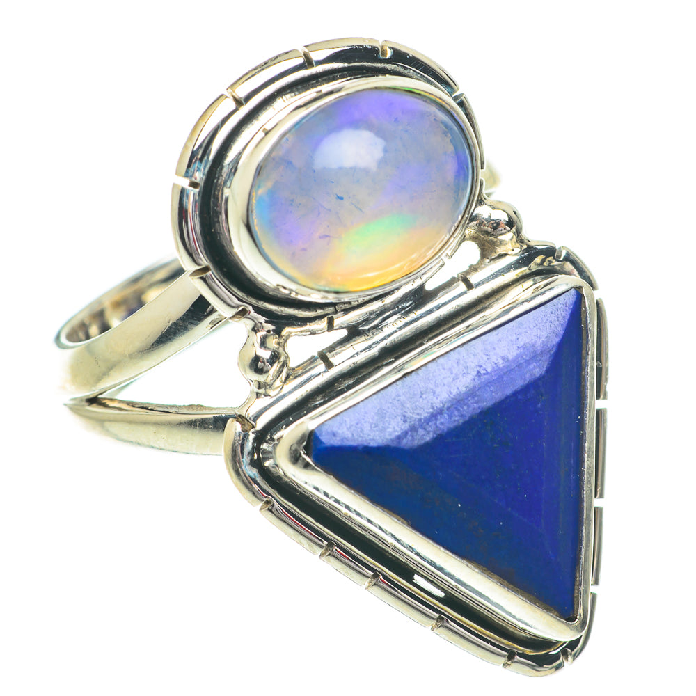 Lapis Lazuli Rings handcrafted by Anasilvercos - RING64564