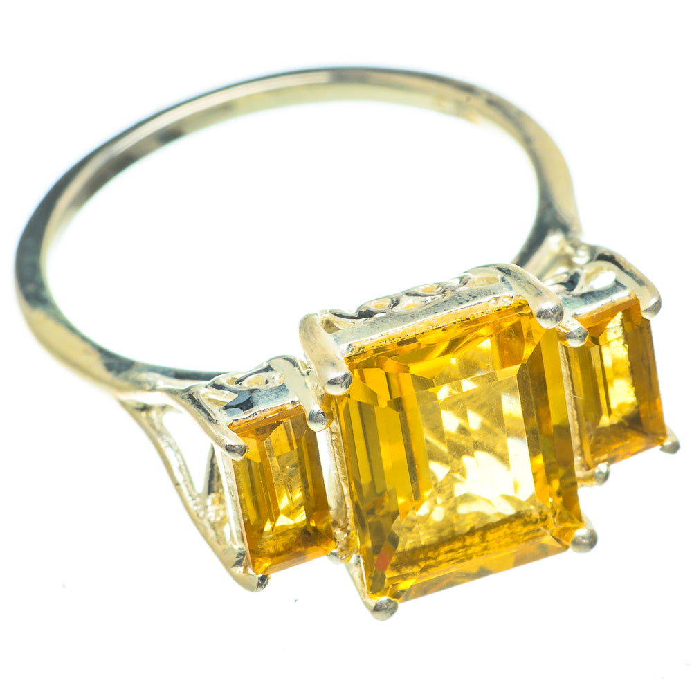 Citrine Rings handcrafted by Anasilvercos - RING64577