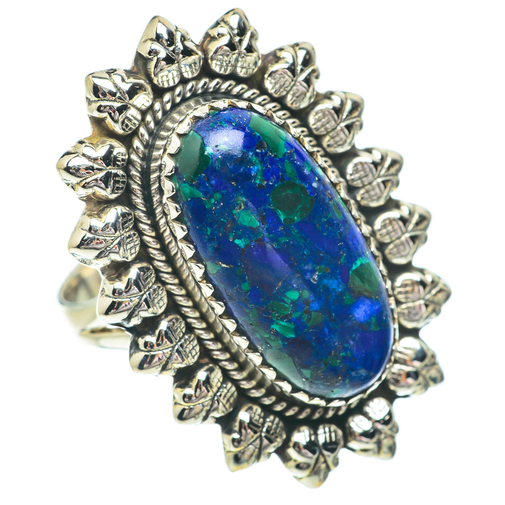 Azurite Rings handcrafted by Anasilvercos - RING64592