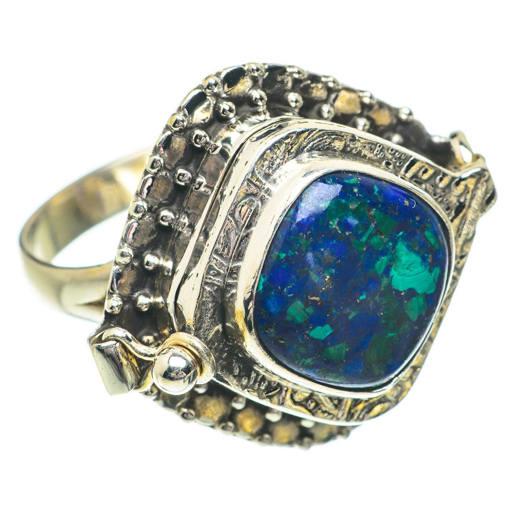 Azurite Rings handcrafted by Anasilvercos - RING64593