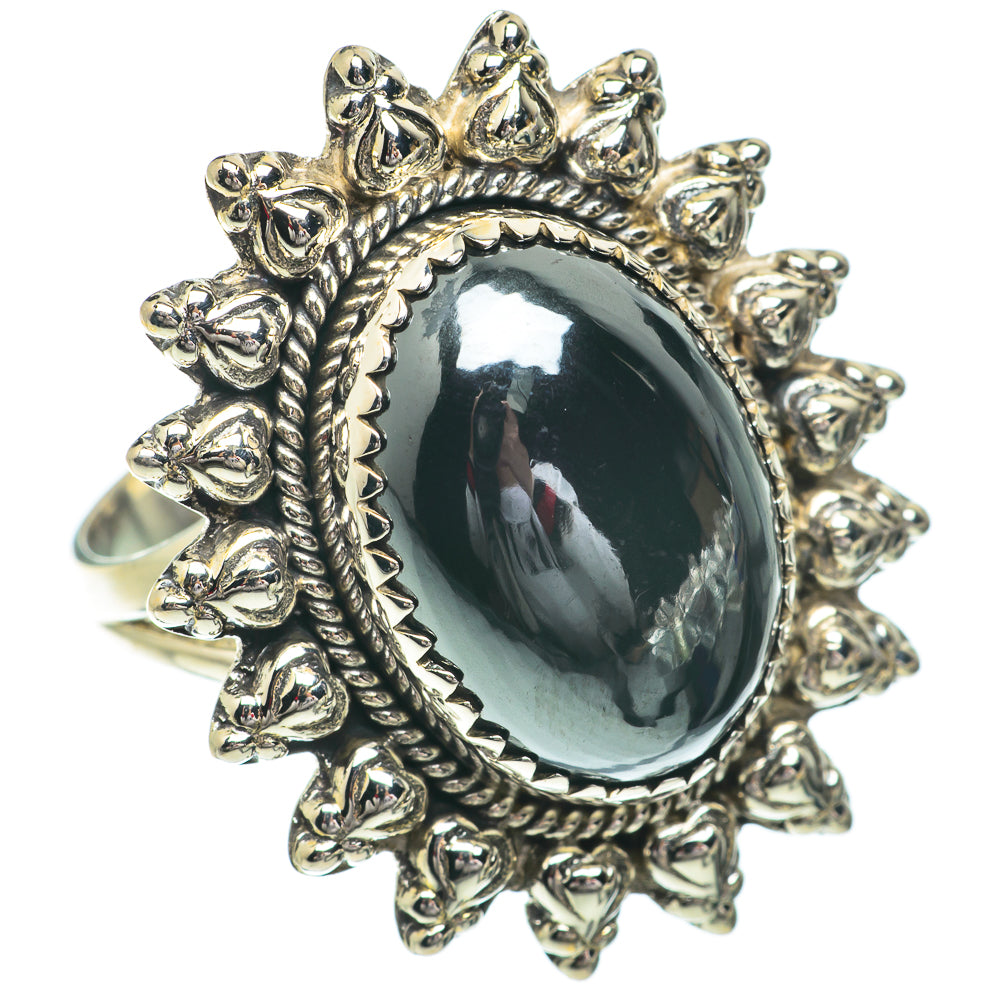 Hematite Rings handcrafted by Anasilvercos - RING64595