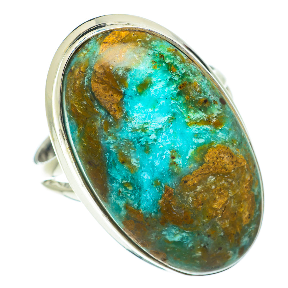 Chrysocolla Rings handcrafted by Anasilvercos - RING64597
