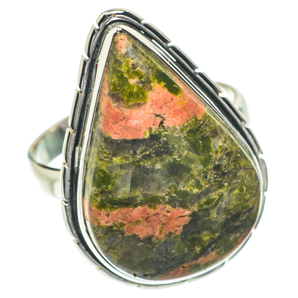 Unakite Rings handcrafted by Anasilvercos - RING64600