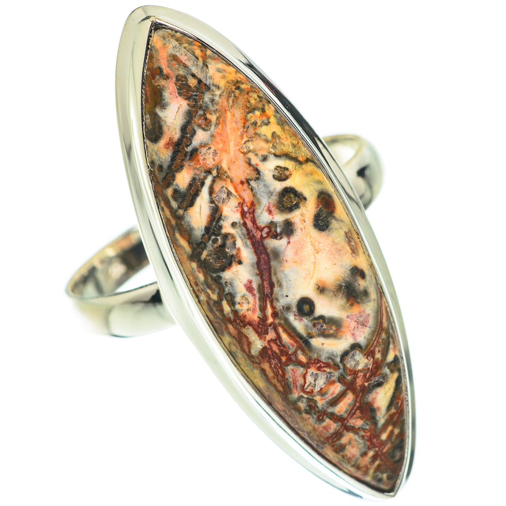 Poppy Jasper Rings handcrafted by Anasilvercos - RING64603
