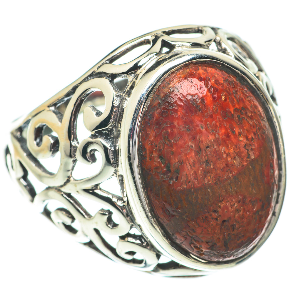 Dinosaur Bone Rings handcrafted by Anasilvercos - RING64606