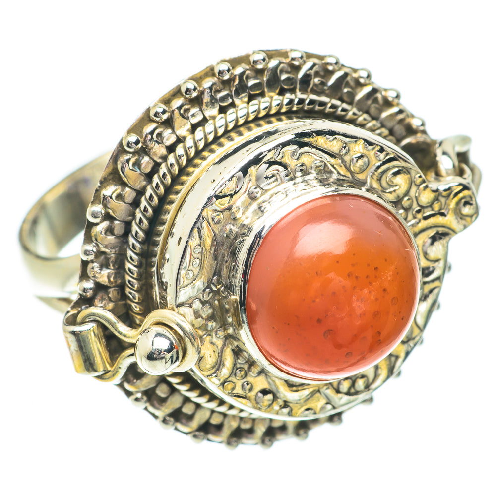 Carnelian Rings handcrafted by Anasilvercos - RING64608