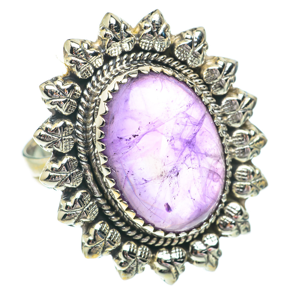Amethyst Rings handcrafted by Anasilvercos - RING64609
