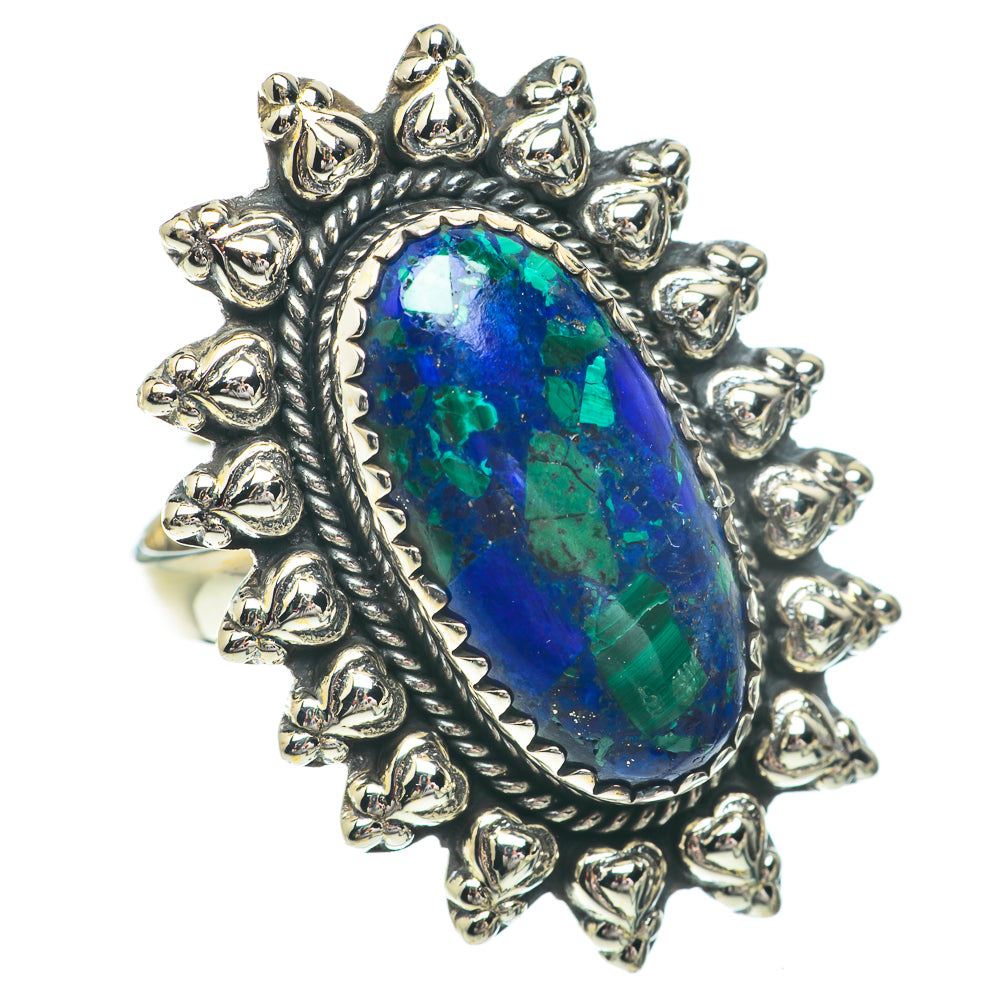 Azurite Rings handcrafted by Anasilvercos - RING64619
