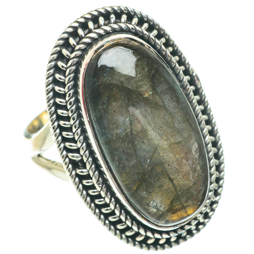 Labradorite Rings handcrafted by Anasilvercos - RING64626