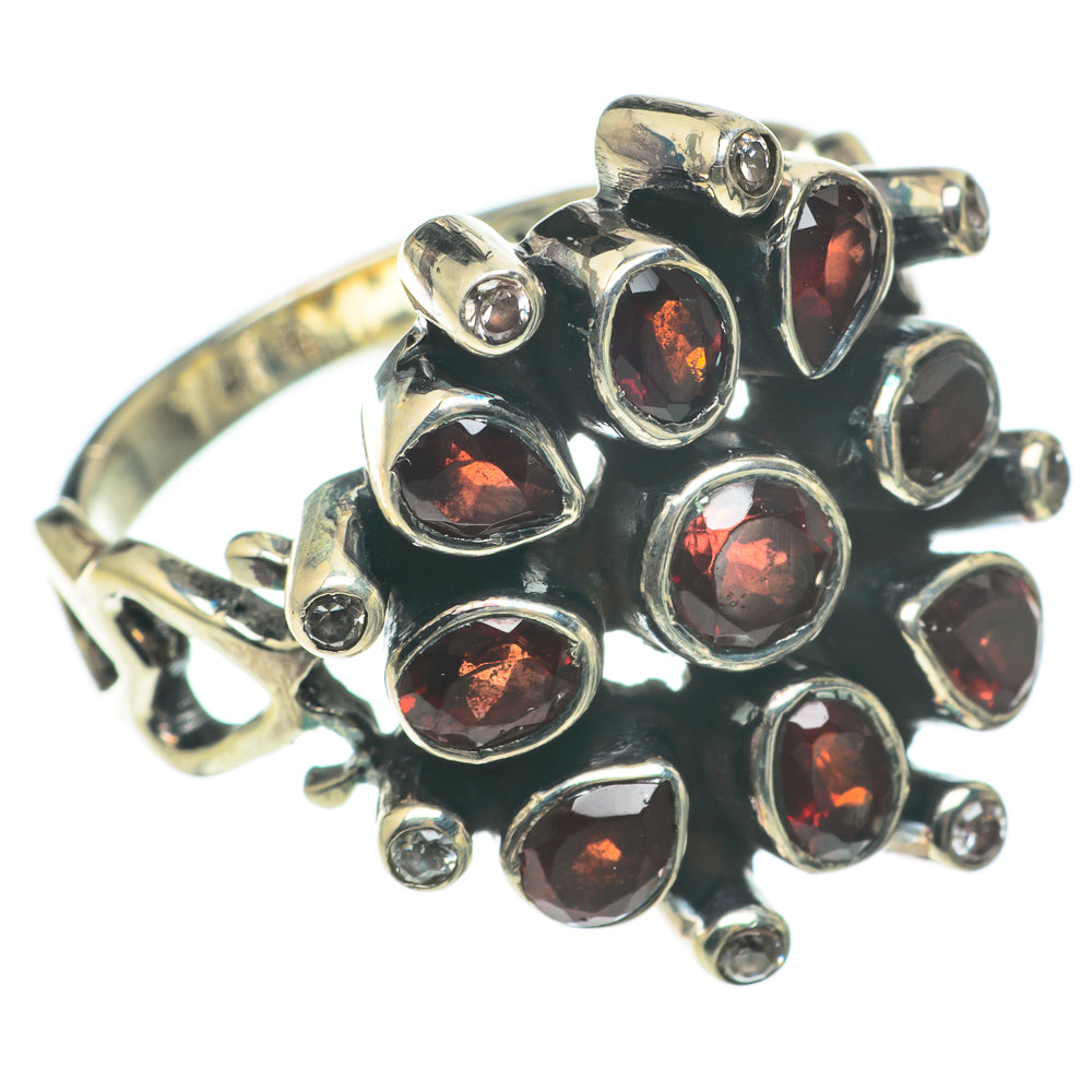 Garnet Rings handcrafted by Anasilvercos - RING64649