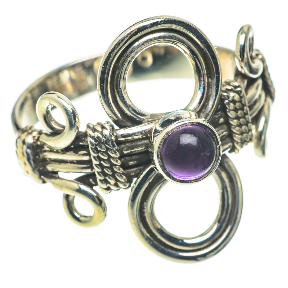Amethyst Rings handcrafted by Anasilvercos - RING64650