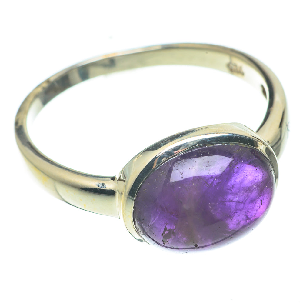 Amethyst Rings handcrafted by Anasilvercos - RING64651
