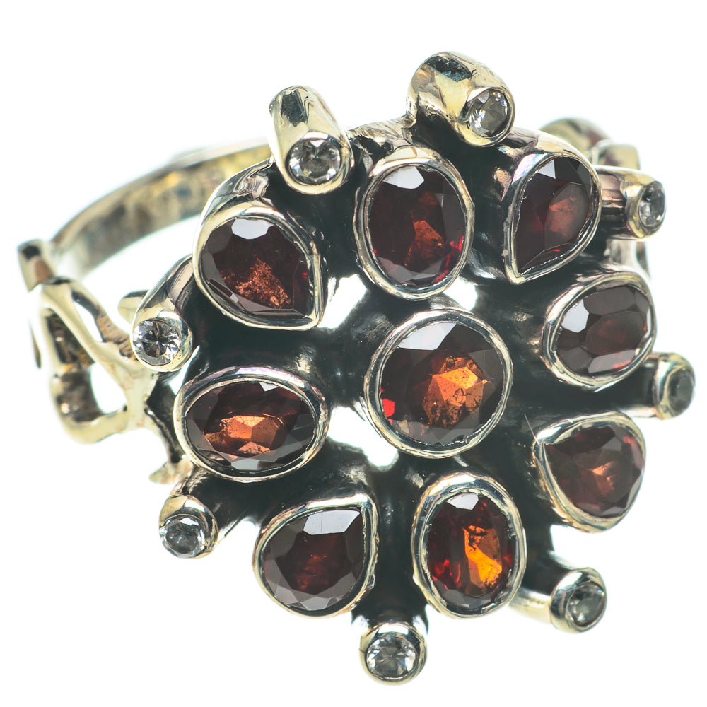 Garnet Rings handcrafted by Anasilvercos - RING64680