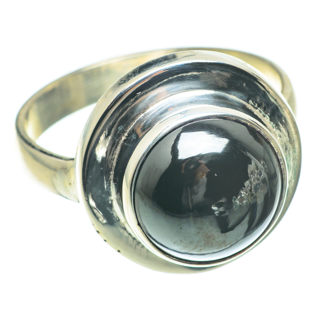 Hematite Rings handcrafted by Anasilvercos - RING64696