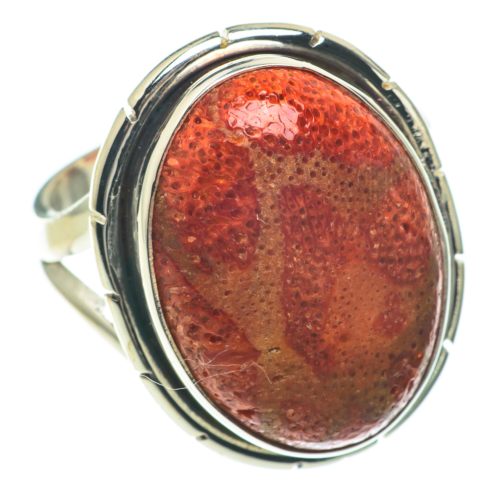 Sponge Coral Rings handcrafted by Anasilvercos - RING64709