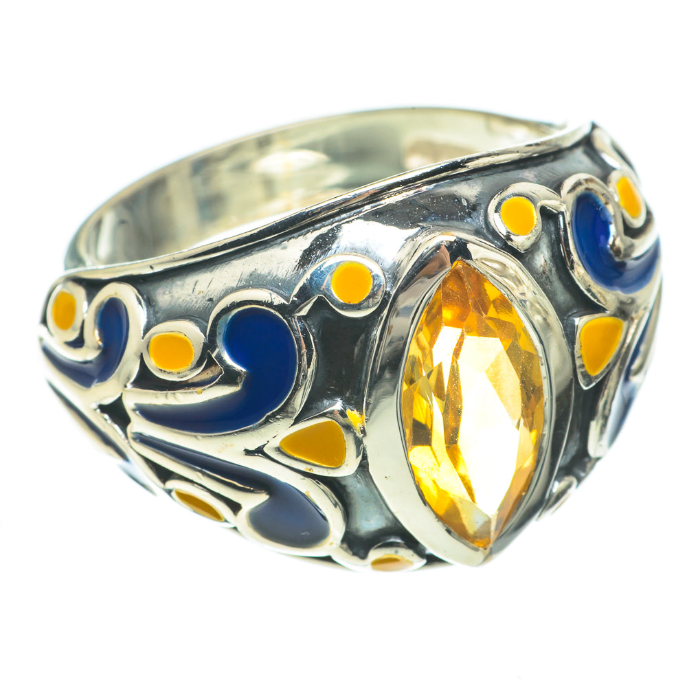 Citrine Rings handcrafted by Anasilvercos - RING64719