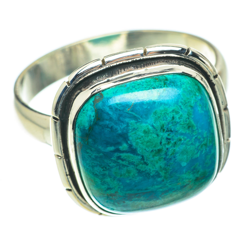 Chrysocolla Rings handcrafted by Anasilvercos - RING64720