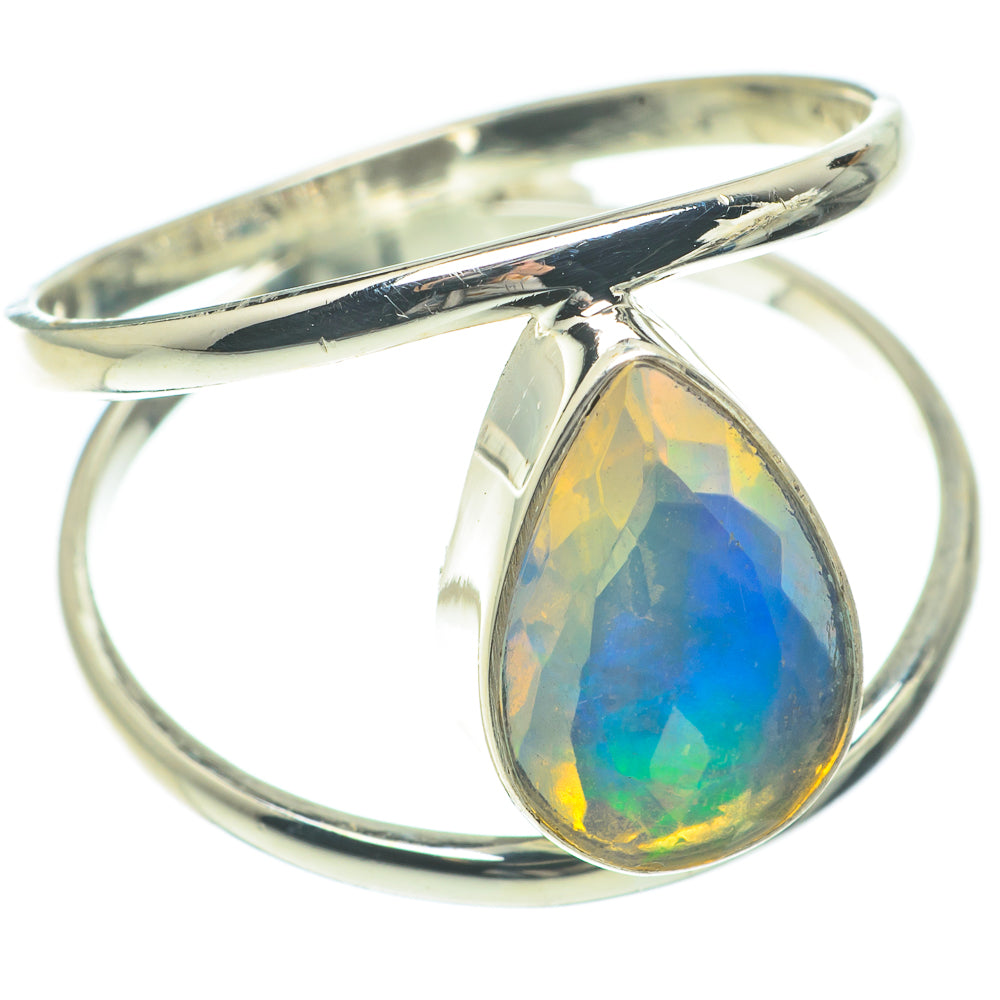 Ethiopian Opal Rings handcrafted by Anasilvercos - RING64723
