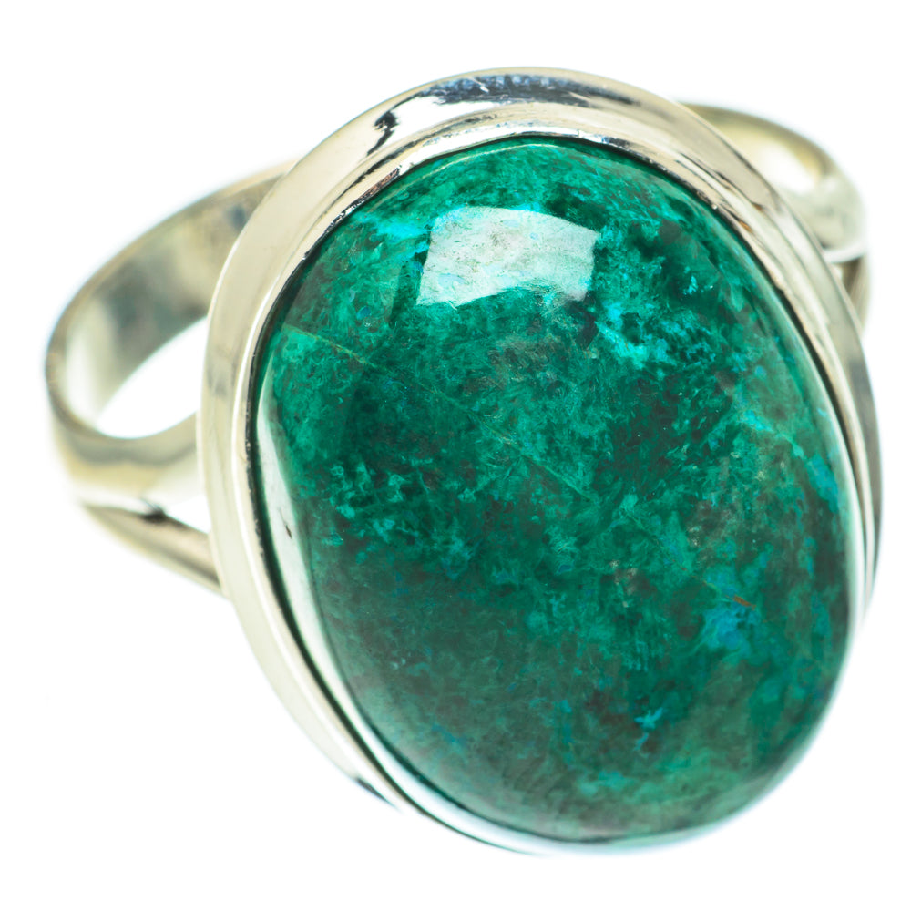 Chrysocolla Rings handcrafted by Anasilvercos - RING64735