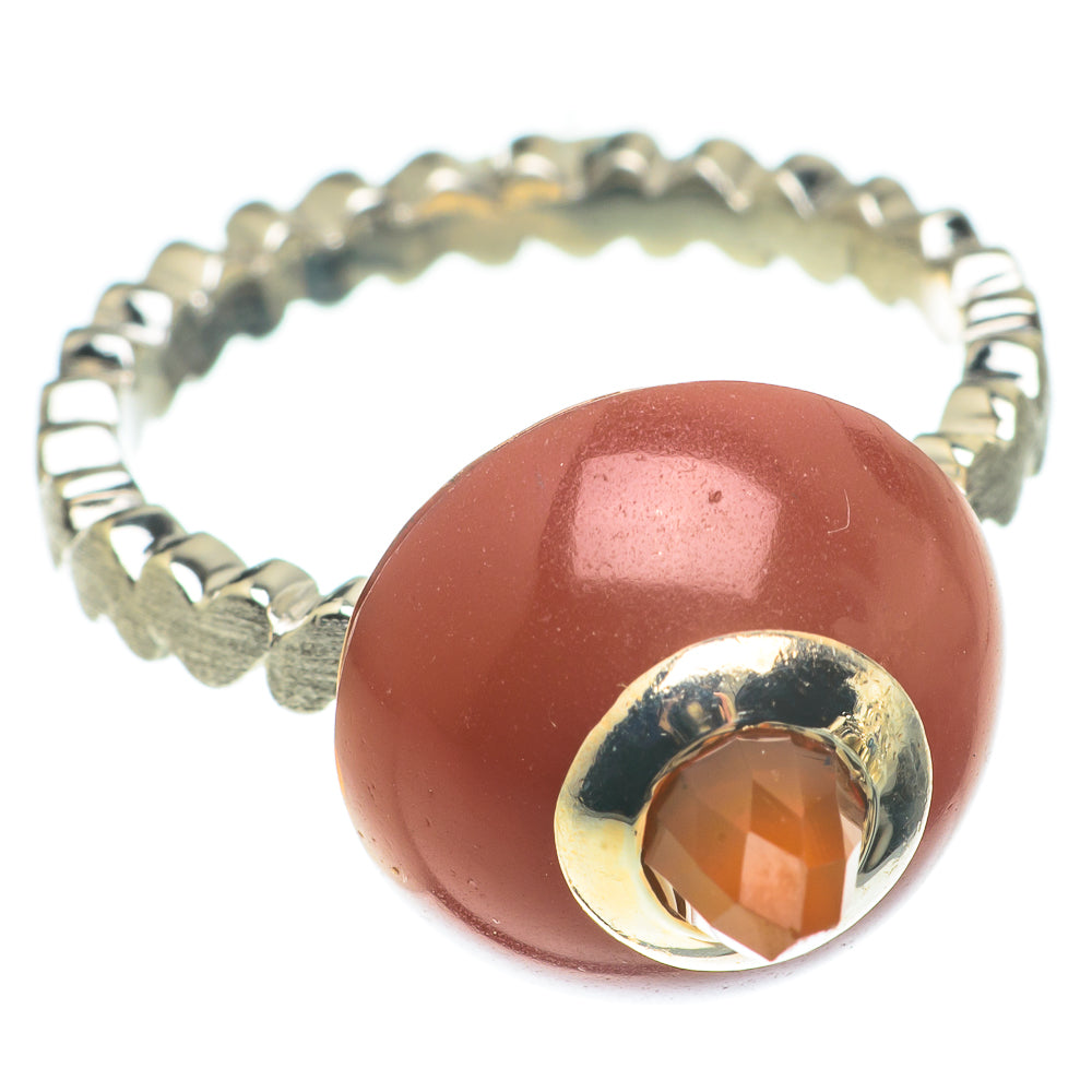 Carnelian Rings handcrafted by Anasilvercos - RING64738