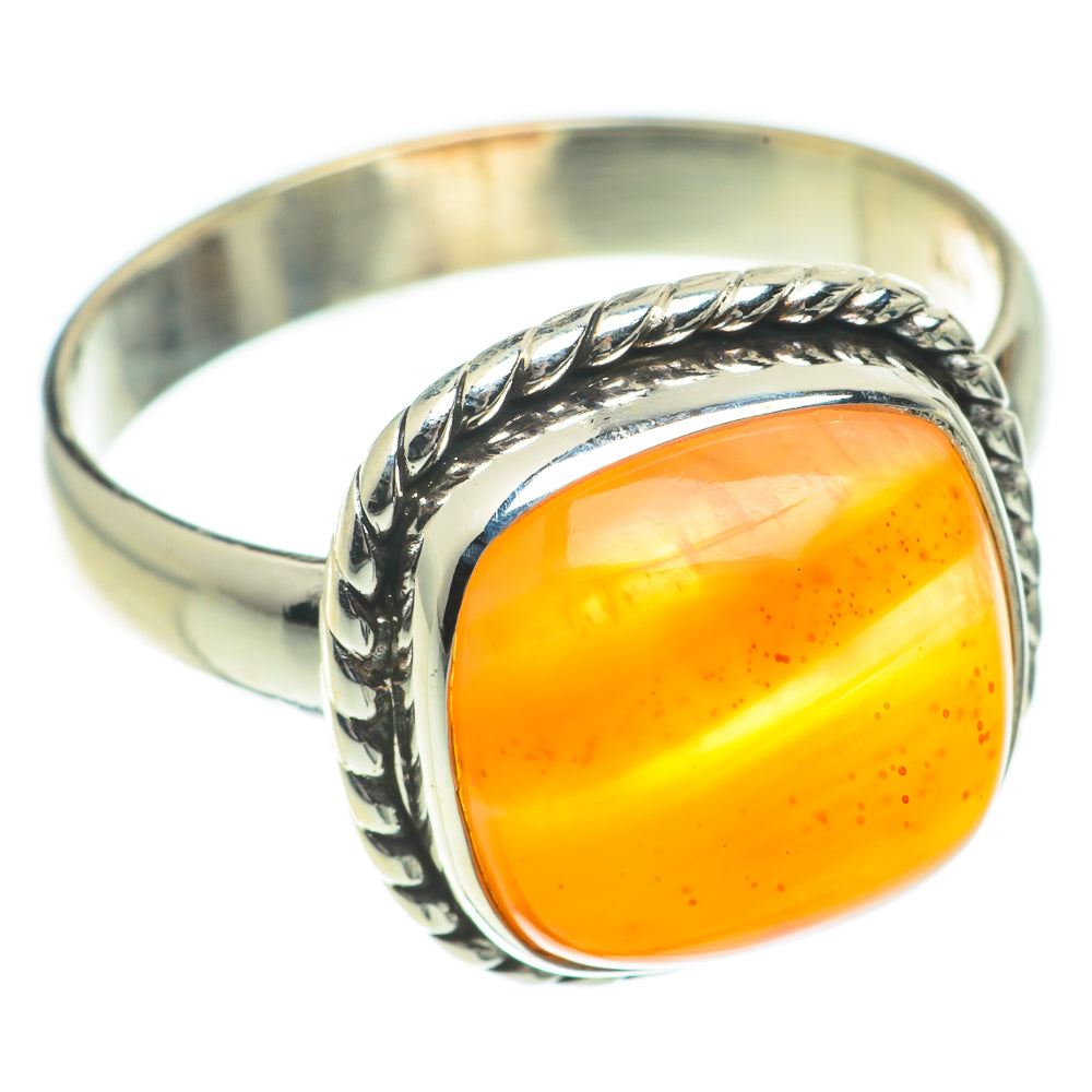 Carnelian Rings handcrafted by Anasilvercos - RING64740