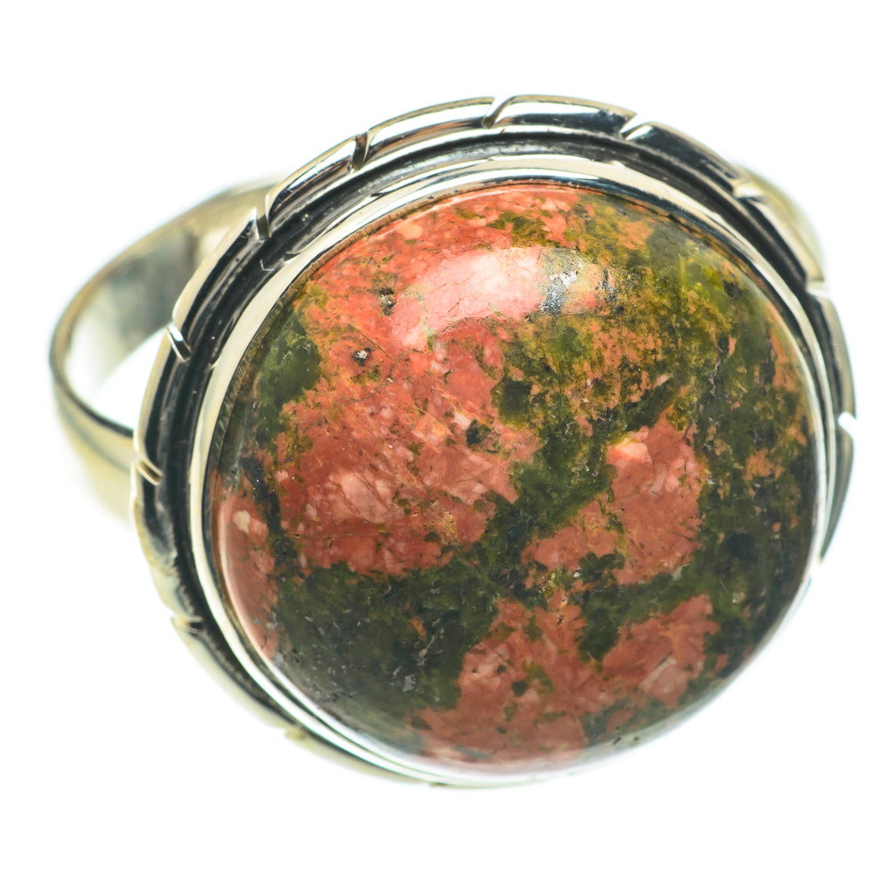 Unakite Rings handcrafted by Anasilvercos - RING64760