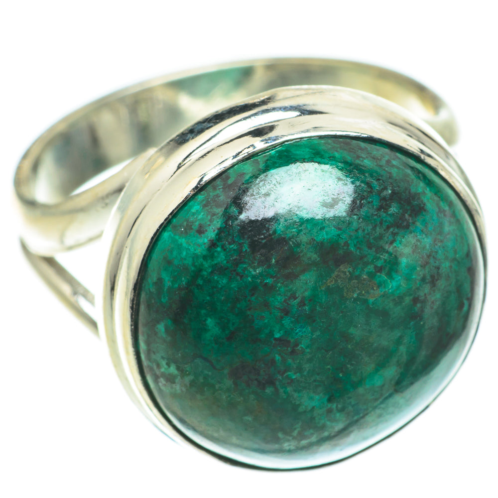 Chrysocolla Rings handcrafted by Anasilvercos - RING64763
