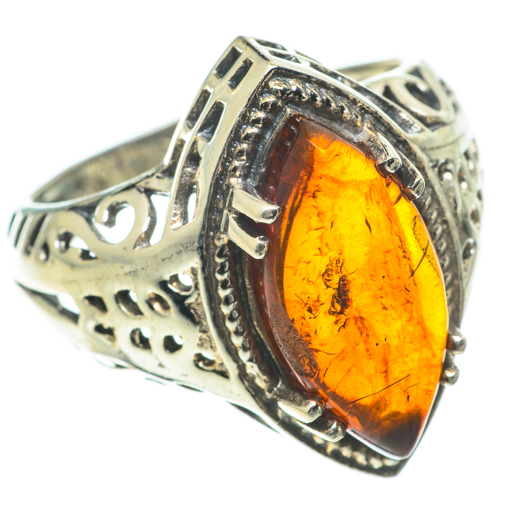 Baltic Amber Rings handcrafted by Anasilvercos - RING64767