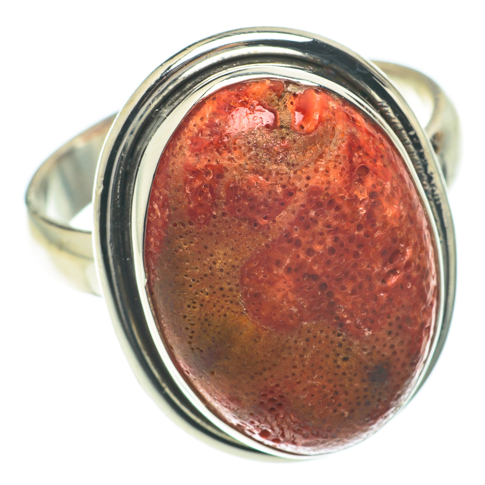 Sponge Coral Rings handcrafted by Anasilvercos - RING64768