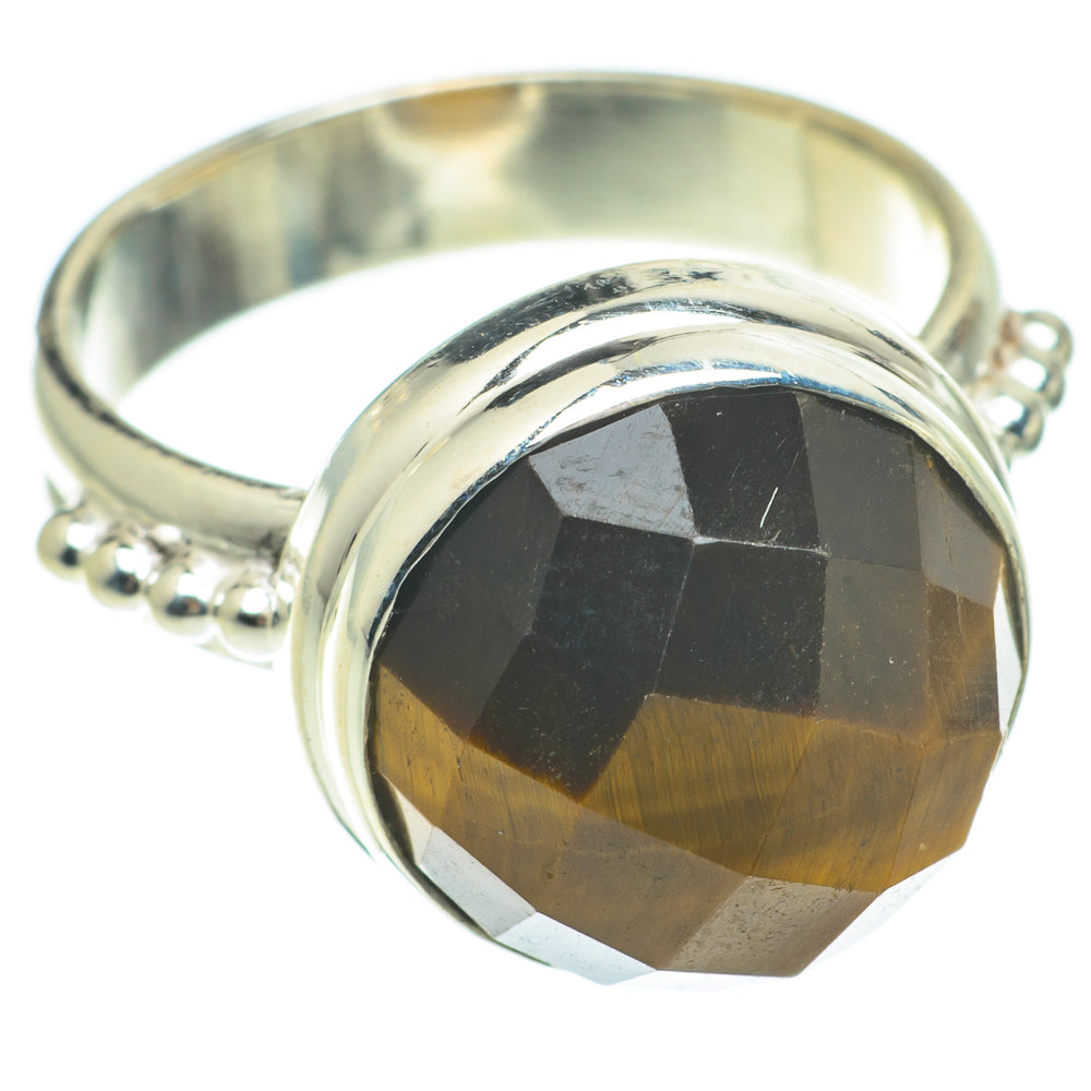 Tiger Eye Rings handcrafted by Anasilvercos - RING64792