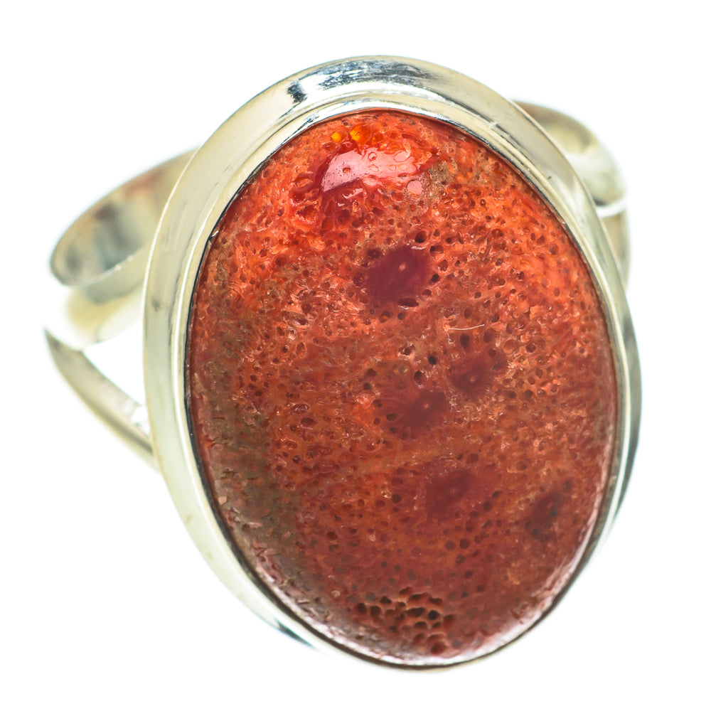 Sponge Coral Rings handcrafted by Anasilvercos - RING64794 - Photo 2