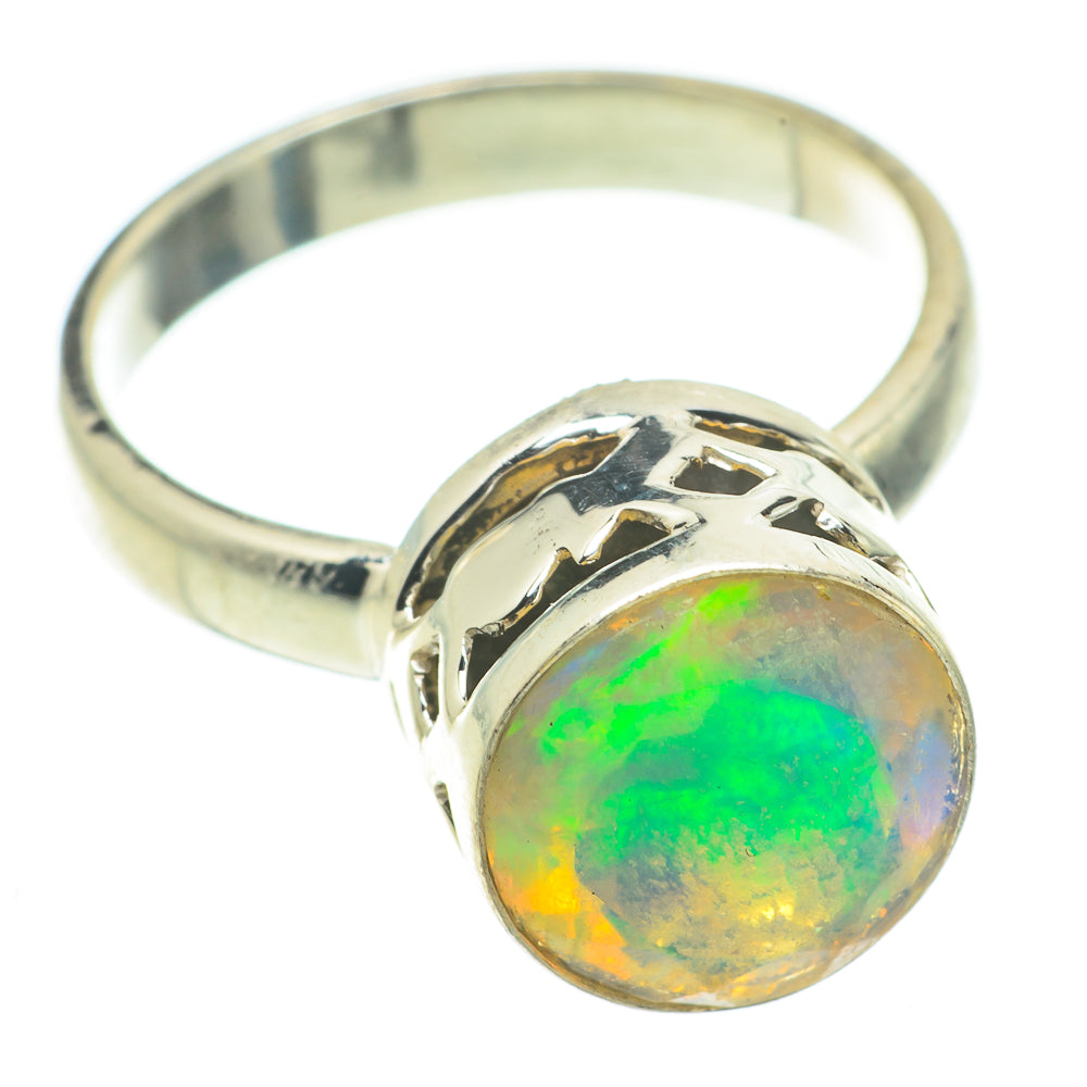 Ethiopian Opal Rings handcrafted by Anasilvercos - RING64801